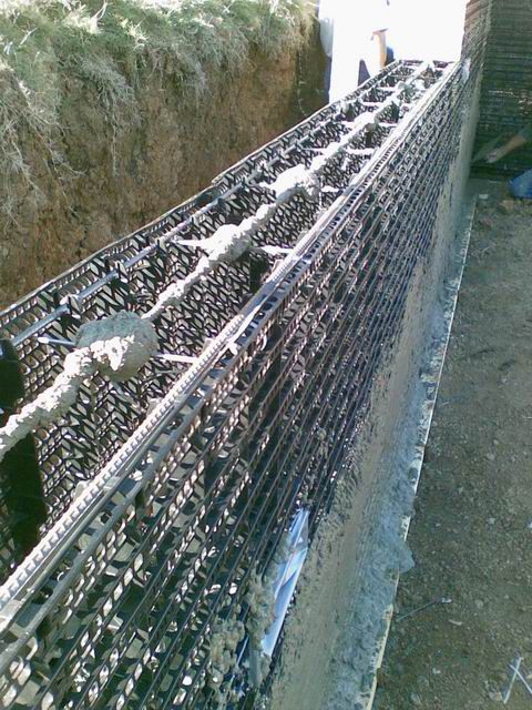 Formtek Retaining Wall